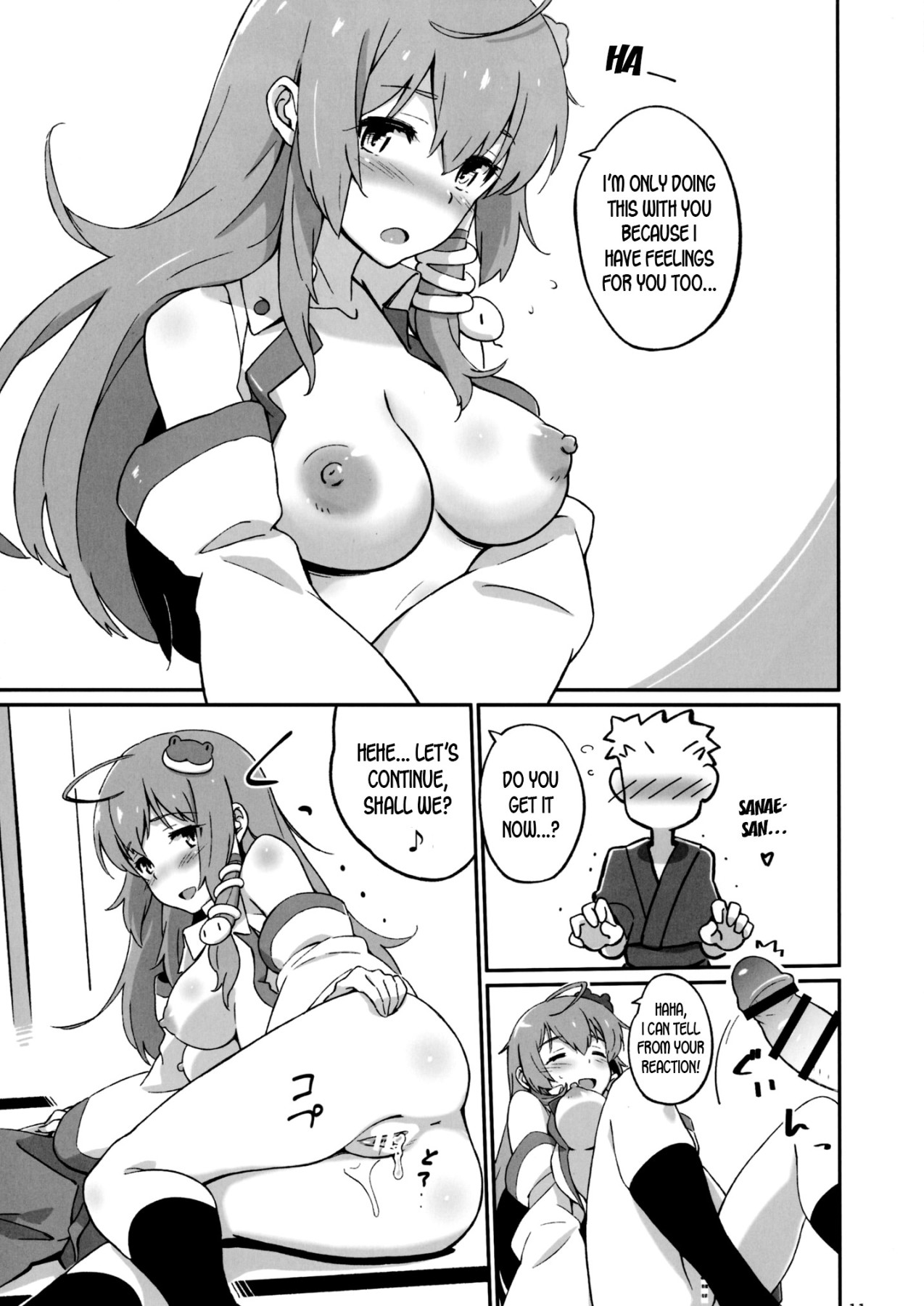 Hentai Manga Comic-Sanae's Love Won't Stop-Read-10